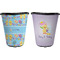 Happy Easter Trash Can Black - Front and Back - Apvl