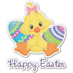 Happy Easter Graphic Decal - Medium (Personalized)