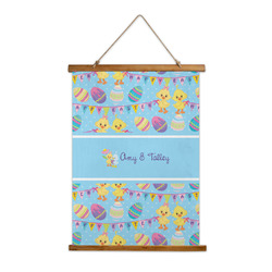 Happy Easter Wall Hanging Tapestry - Tall (Personalized)