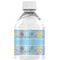 Happy Easter Water Bottle Label - Back View