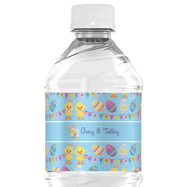 Custom Happy Easter Water Bottle Labels - Custom Sized (Personalized)