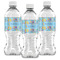 Happy Easter Water Bottle Labels - Front View