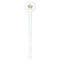 Happy Easter White Plastic 7" Stir Stick - Round - Single Stick