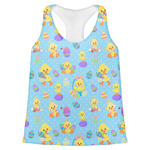 Happy Easter Womens Racerback Tank Top - Medium