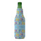 Happy Easter Zipper Bottle Cooler - FRONT (bottle)