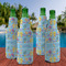 Happy Easter Zipper Bottle Cooler - Set of 4 - LIFESTYLE