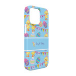 Happy Easter iPhone Case - Plastic - iPhone 13 (Personalized)