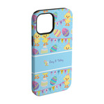 Happy Easter iPhone Case - Rubber Lined - iPhone 15 (Personalized)