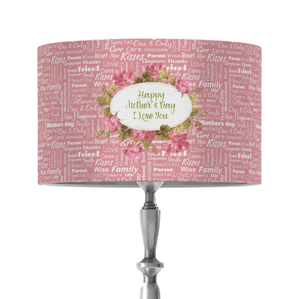 Custom Mother's Day 12" Drum Lamp Shade - Fabric