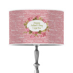 Mother's Day 12" Drum Lamp Shade - Poly-film