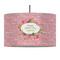 Mother's Day 12" Drum Lampshade - PENDANT (Fabric)