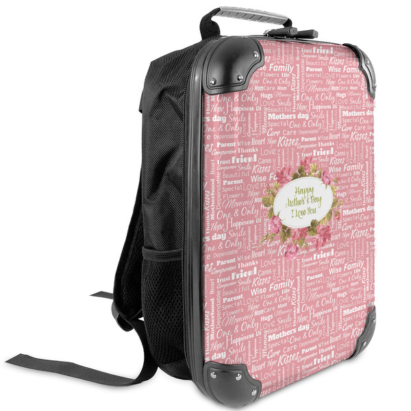 Custom Mother's Day Kids Hard Shell Backpack