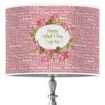 Mother's Day 16" Drum Lamp Shade - Poly-film