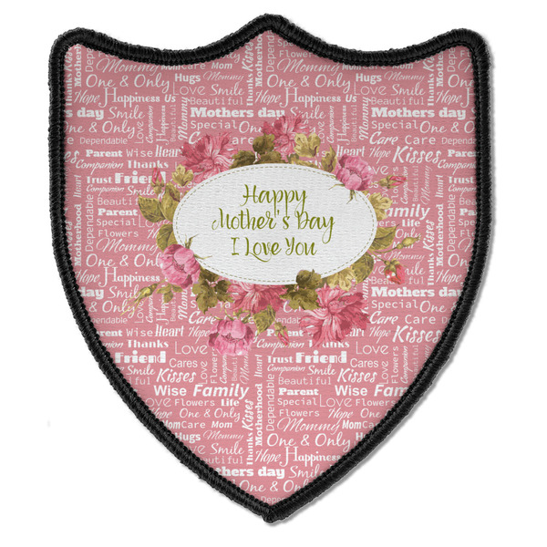 Custom Mother's Day Iron On Shield Patch B