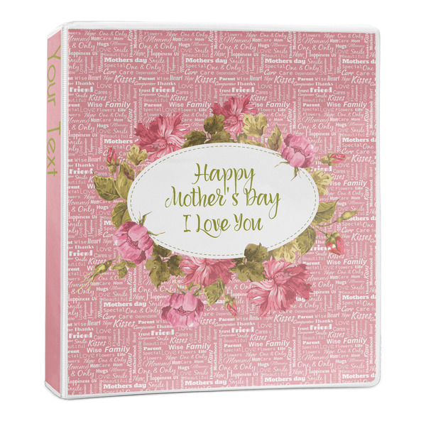 Custom Mother's Day 3-Ring Binder - 1 inch