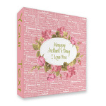 Mother's Day 3 Ring Binder - Full Wrap - 2"