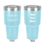 Mother's Day 30 oz Stainless Steel Tumbler - Teal - Double-Sided