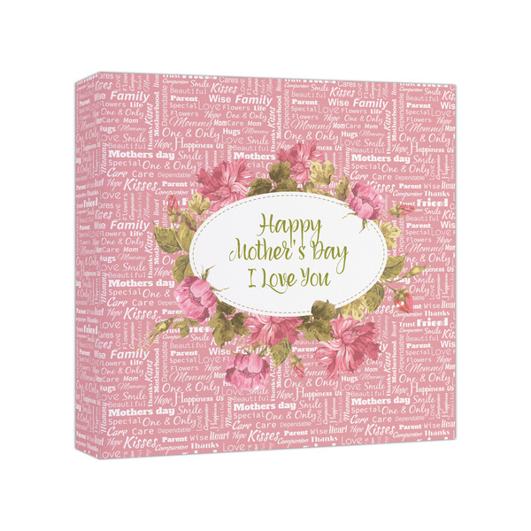 Custom Mother's Day Canvas Print - 8x8