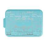 Mother's Day Aluminum Baking Pan with Teal Lid