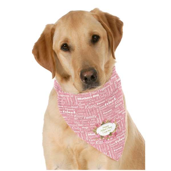 Custom Mother's Day Dog Bandana Scarf