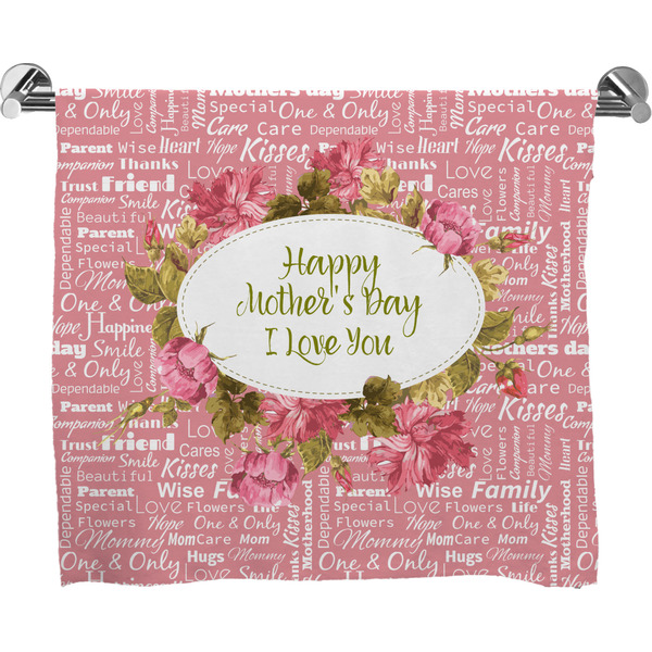 Custom Mother's Day Bath Towel