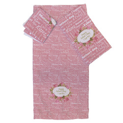 Mother's Day Bath Towel Set - 3 Pcs