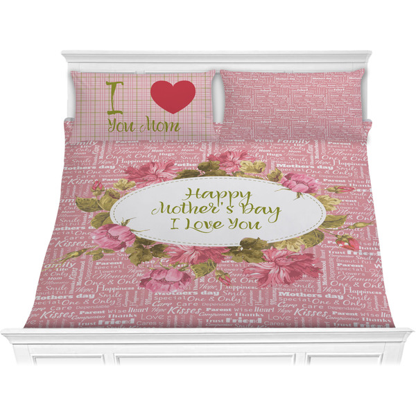 Custom Mother's Day Comforter Set - King