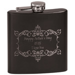 Mother's Day Black Flask Set