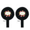 Mother's Day Black Plastic 7" Stir Stick - Double Sided - Round - Front & Back