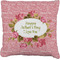 Mother's Day Burlap Pillow 18"