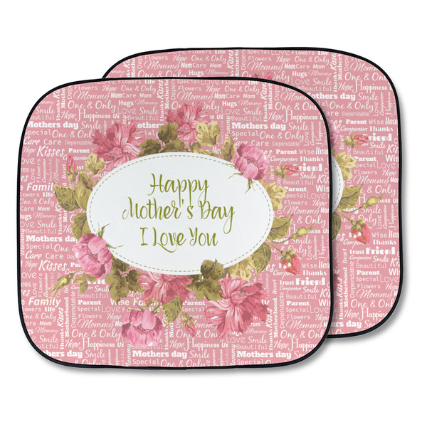 Custom Mother's Day Car Sun Shade - Two Piece