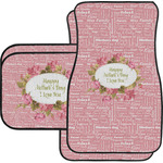 Mother's Day Car Floor Mats Set - 2 Front & 2 Back