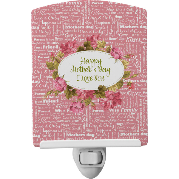 Custom Mother's Day Ceramic Night Light