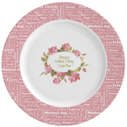 Mother's Day Ceramic Dinner Plates (Set of 4)