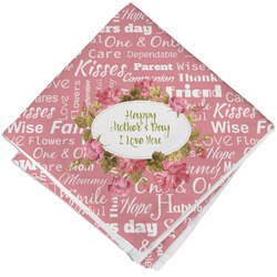 Mother's Day Cloth Cocktail Napkin - Single