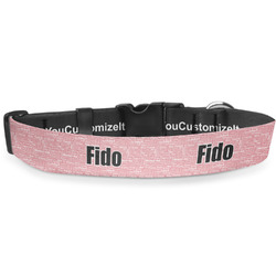 Mother's Day Deluxe Dog Collar - Extra Large (16" to 27")