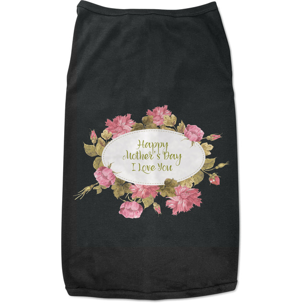 Custom Mother's Day Black Pet Shirt