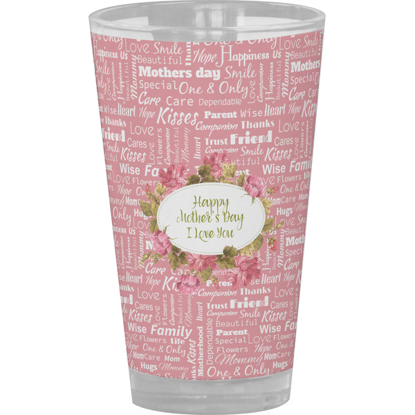 Custom Mother's Day Pint Glass - Full Color