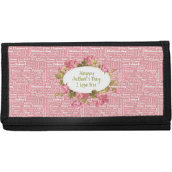 Mother's Day Canvas Checkbook Cover