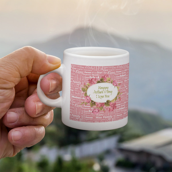 Custom Mother's Day Single Shot Espresso Cup - Single