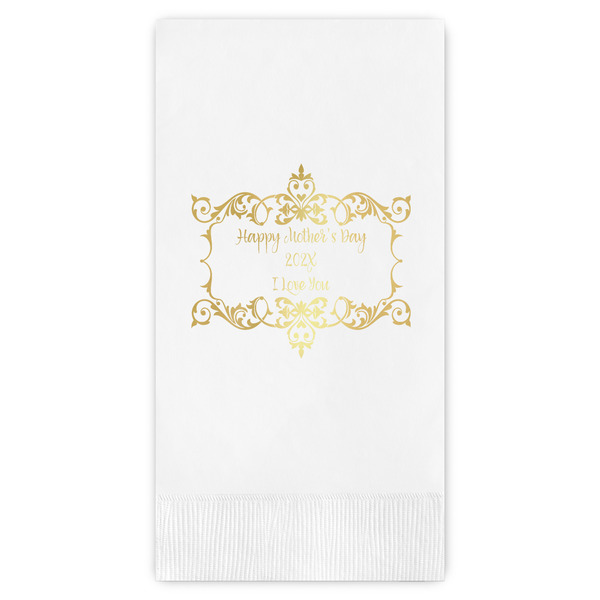 Custom Mother's Day Guest Napkins - Foil Stamped