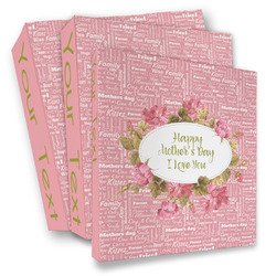 Mother's Day 3 Ring Binder - Full Wrap