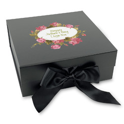 Mother's Day Gift Box with Magnetic Lid - Black