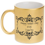 Mother's Day Metallic Gold Mug