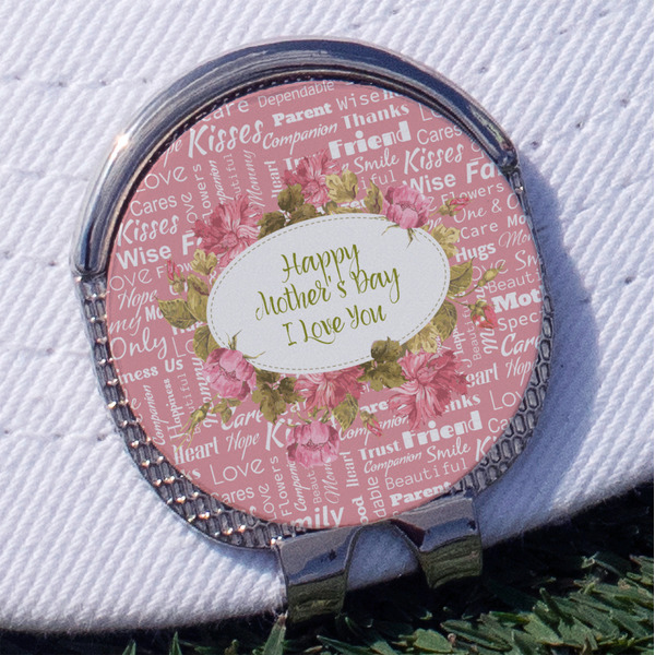 Custom Mother's Day Golf Ball Marker - Hat Clip