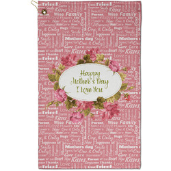 Mother's Day Golf Towel - Poly-Cotton Blend - Small