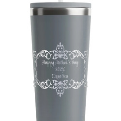 Mother's Day RTIC Everyday Tumbler with Straw - 28oz - Grey - Double-Sided