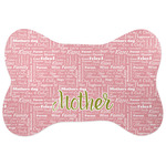 Mother's Day Bone Shaped Dog Food Mat (Personalized)