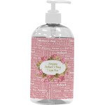 Mother's Day Plastic Soap / Lotion Dispenser (16 oz - Large - White)