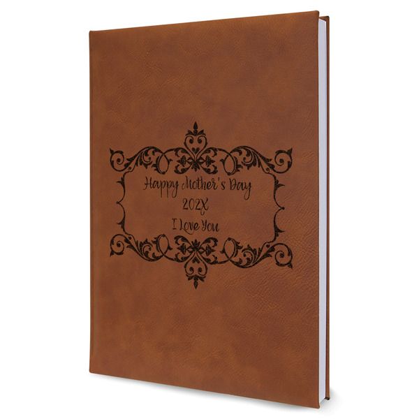 Custom Mother's Day Leather Sketchbook